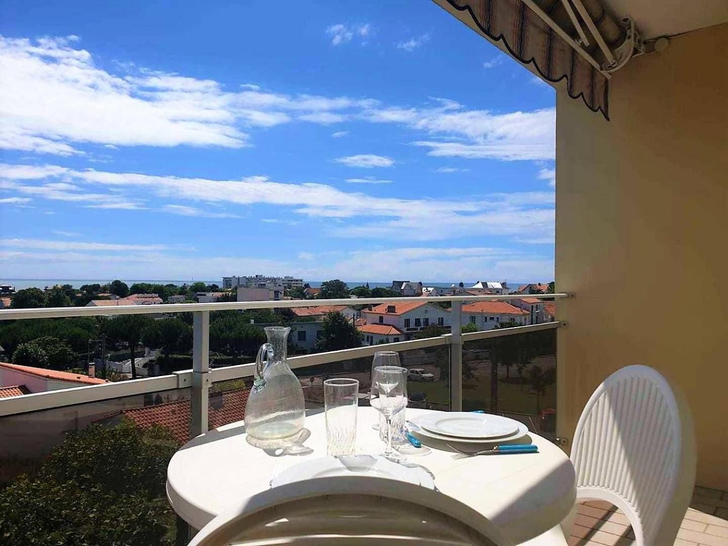 Royan - Appartement Vue Mer - Proximite Plage Et Parking Privatif Bagian luar foto
